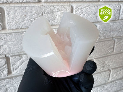 Food Grade Mold Small Peony "Luxurious" - Silicone Mold for Marshmallow, Chocolate, Fondant