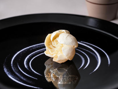 Peony Just-opening Bud "Luxurious" for Marshmallow Flowers, Food Grade Silicone Mold