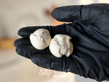 Food Grade Mold Peony Close Buds "Luxurious" - Silicone Mold for Marshmallow, Chocolate, Fondant