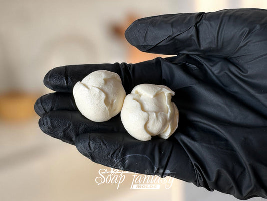 Food Grade Mold Peony Close Buds "Luxurious" - Silicone Mold for Marshmallow, Chocolate, Fondant