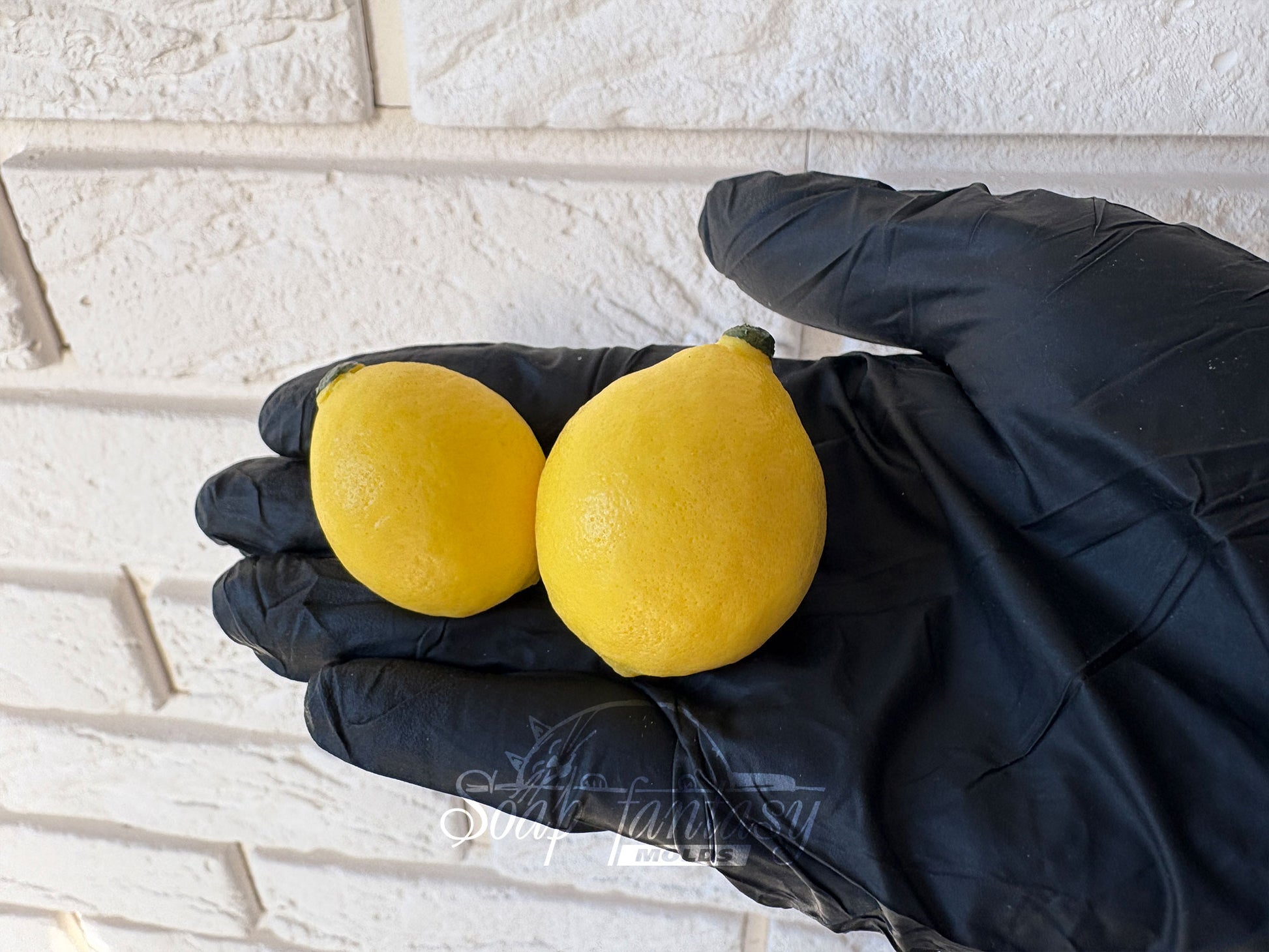 Mini Lemons Citrus Silicone Mold for soap & candle making — Fruit Silicone Mold