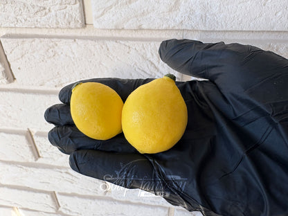 Mini Lemons Citrus Silicone Mold for soap & candle making — Fruit Silicone Mold