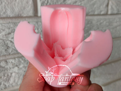 Norway tulip (model 1) silicone mold for soap making