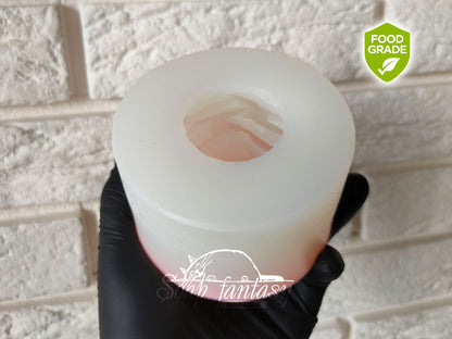 Large Rose Silicone Mold for Marshmallow Flowers, Marshmallow Rose Mold, Large Flower Mold, Food Grade Mold, Large Rose Mold