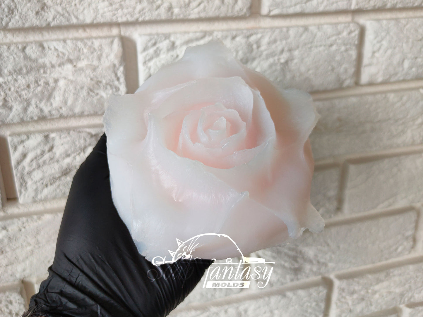 Large Rose Silicone Mold for Marshmallow Flowers, Marshmallow Rose Mold, Large Flower Mold, Food Grade Mold, Large Rose Mold