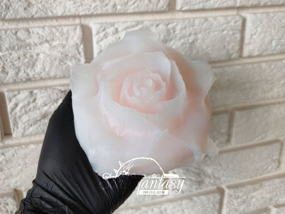 Large Rose Silicone Mold for Marshmallow Flowers, Marshmallow Rose Mold, Large Flower Mold, Food Grade Mold, Large Rose Mold