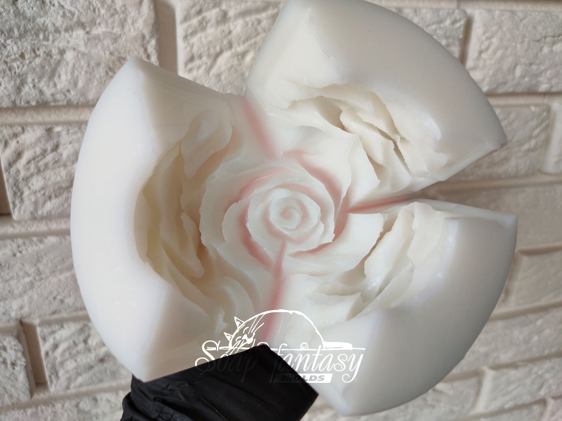 Large Rose Silicone Mold for Marshmallow Flowers, Marshmallow Rose Mold, Large Flower Mold, Food Grade Mold, Large Rose Mold