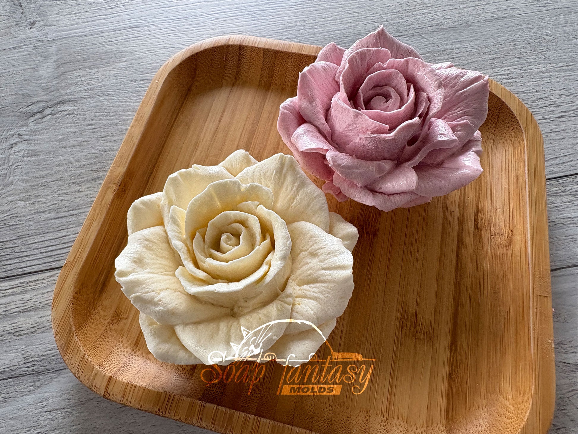 Large Rose Silicone Mold for Marshmallow Flowers, Marshmallow Rose Mold, Large Flower Mold, Food Grade Mold, Large Rose Mold