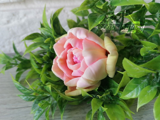 Medium Peony Tulip Silicone Soap Mold for soap making, candle making, Craft & Hobby