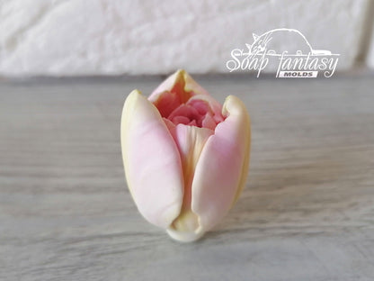 Peony Tulip Bud Silicone Mold