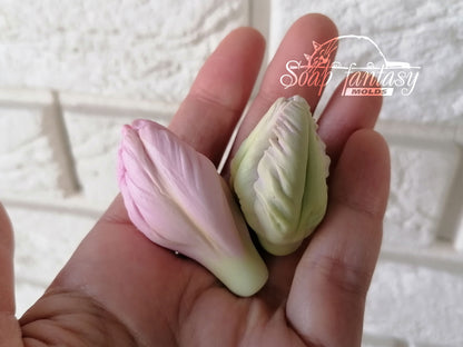 Peony Tulip Buds Custom Silicone Mold 3D Flower Soap Molds, Candle Molds and Resin Molds