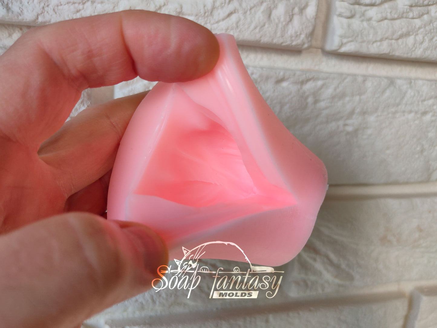 Peony Tulip Buds Custom Silicone Mold 3D Flower Soap Molds, Candle Molds and Resin Molds