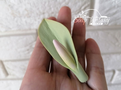 Peony Tulip Custom Silicone Mold 3D Flower Soap Molds, Candle Molds Resin Molds