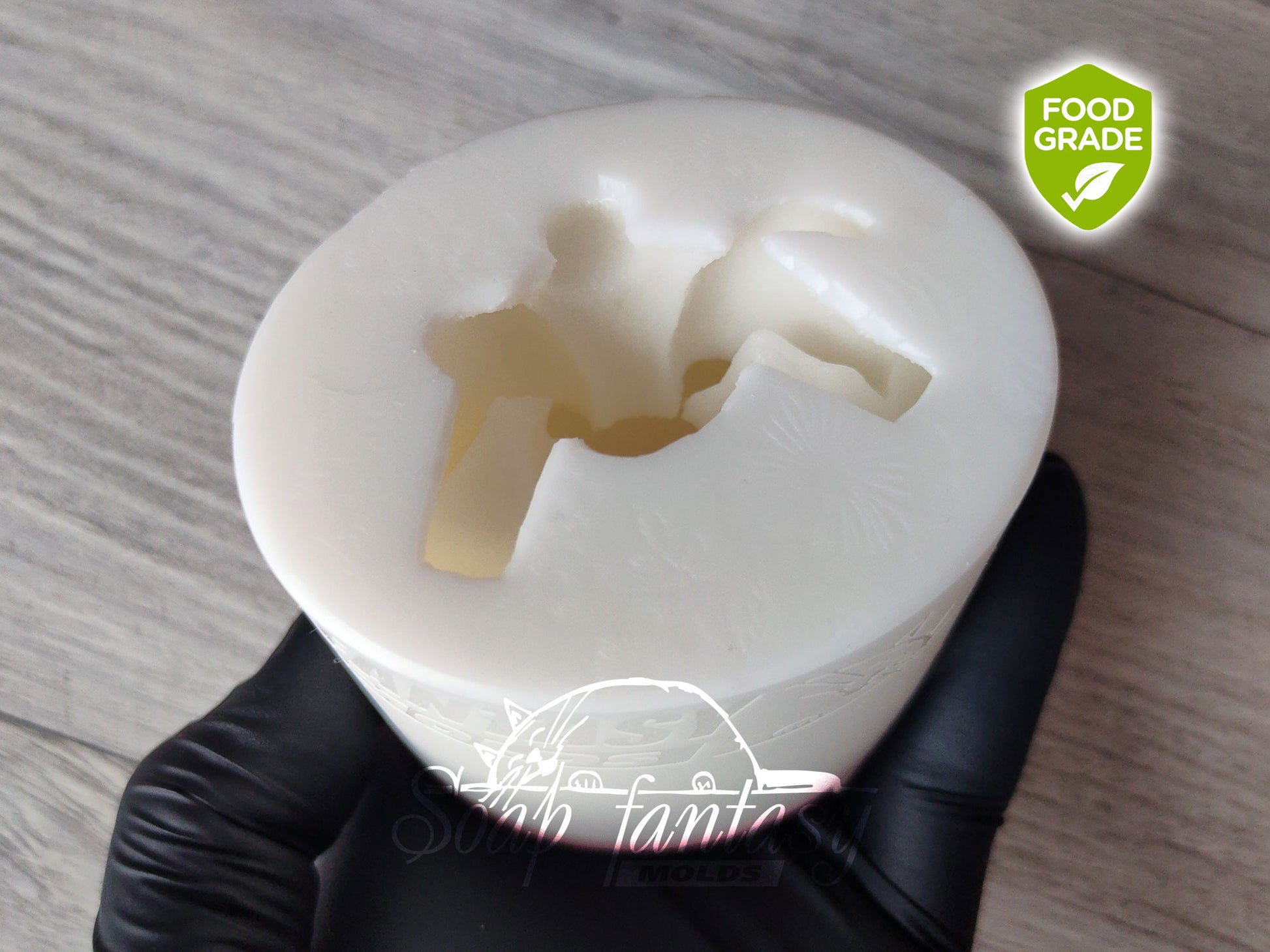 3D Easter Bunny Chocolate Mold, Rabbit Silicone Mold, Food Grade Mold for Chocolate & Fondant