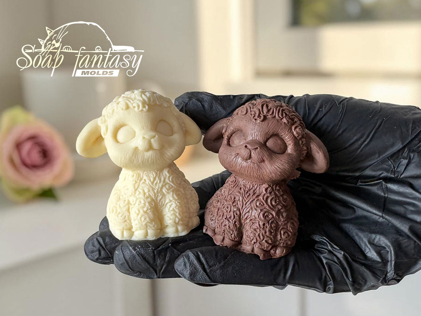3D Sheep Chocolate Mold – Food Grade Silicone Mold for Zephyr Marshmallow