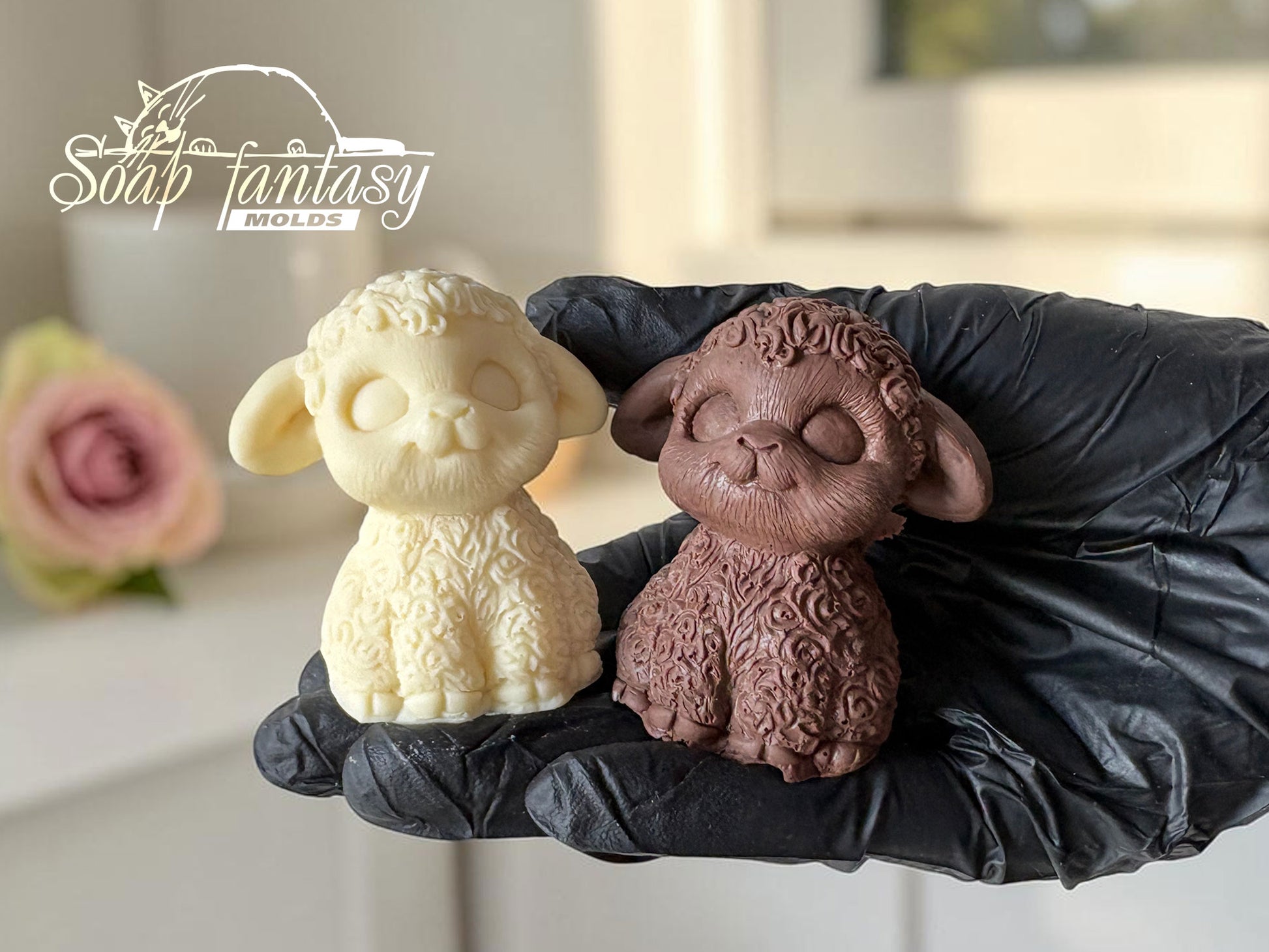3D Sheep Chocolate Mold – Food Grade Silicone Mold for Zephyr Marshmallow