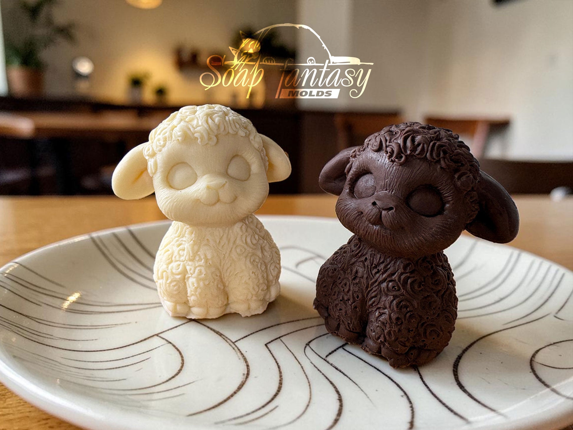 3D Sheep Chocolate Mold – Food Grade Silicone Mold for Zephyr Marshmallow