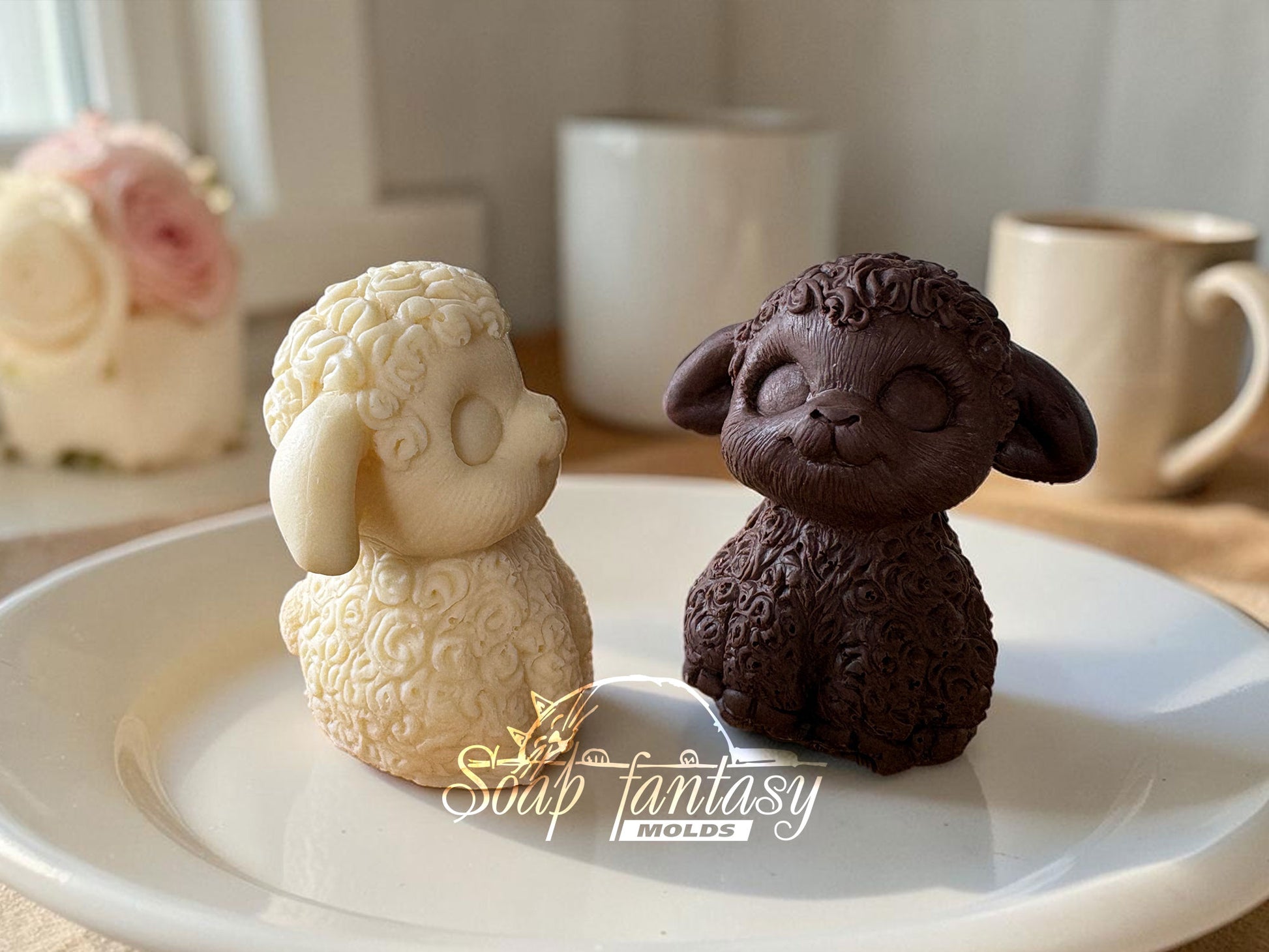 3D Sheep Chocolate Mold – Food Grade Silicone Mold for Zephyr Marshmallow