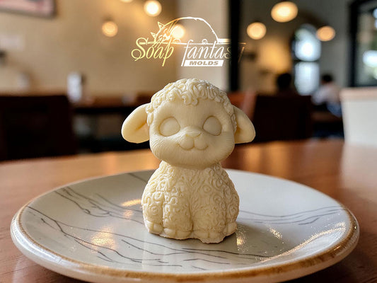 3D Sheep Chocolate Mold – Food Grade Silicone Mold for Zephyr Marshmallow
