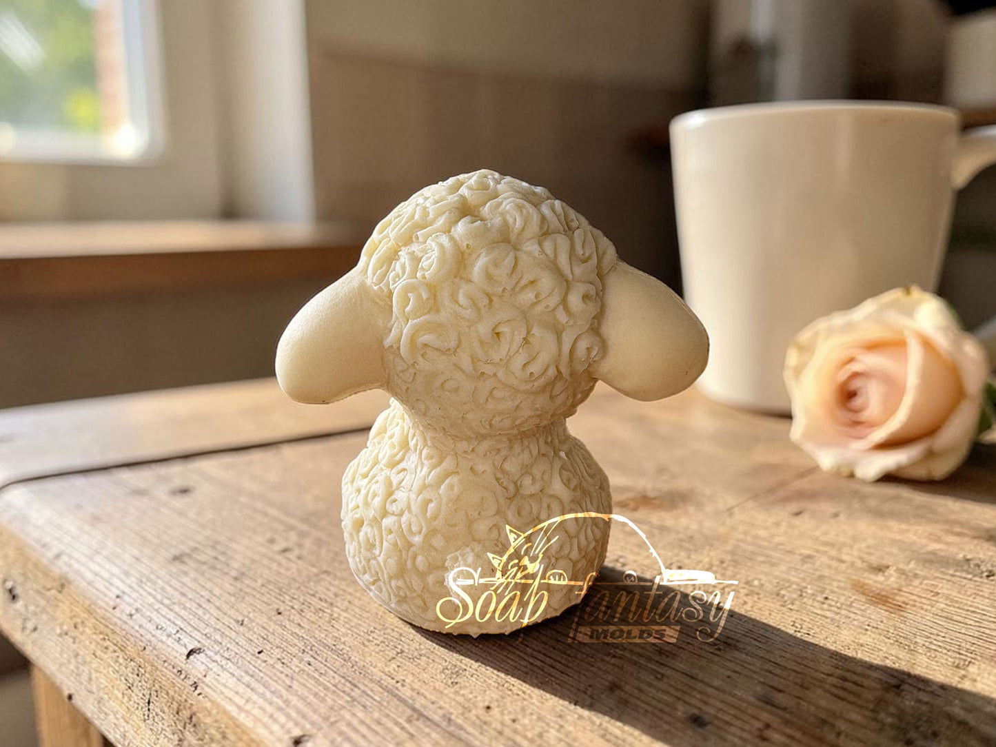 3D Sheep Chocolate Mold – Food Grade Silicone Mold for Zephyr Marshmallow