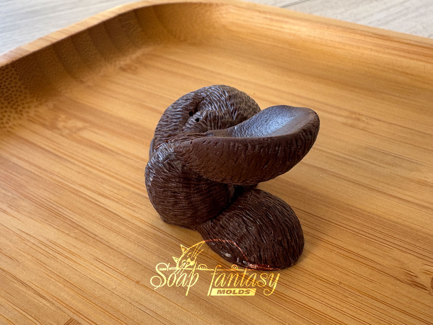 Food grade silicone 3D mold for Chocolate, Marshmallow, Candy & Fondant - Sleeping Tiny Mouse - Small Dessert Mold