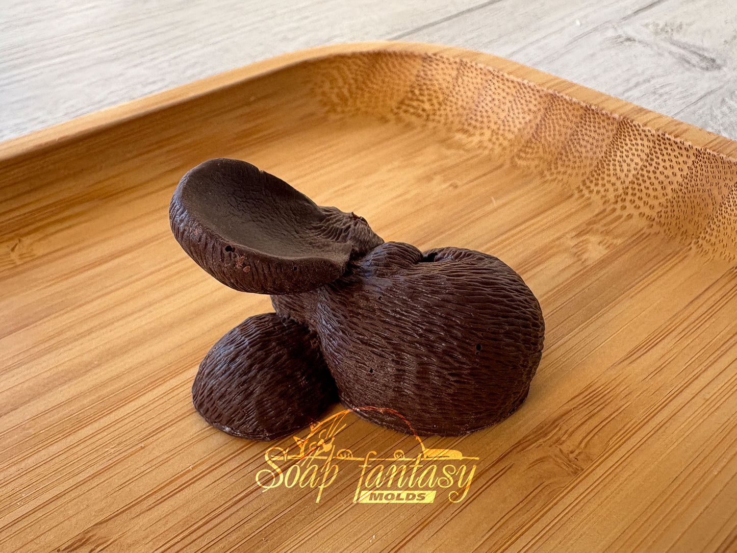 Food grade silicone 3D mold for Chocolate, Marshmallow, Candy & Fondant - Sleeping Tiny Mouse - Small Dessert Mold