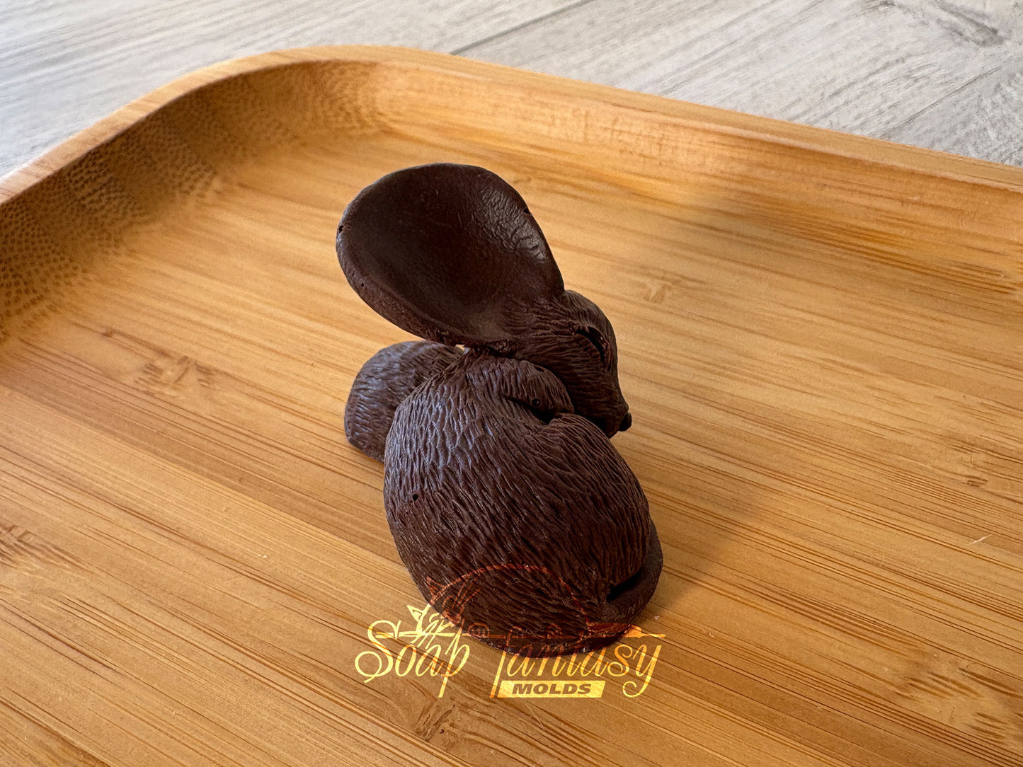 Food grade silicone 3D mold for Chocolate, Marshmallow, Candy & Fondant - Sleeping Tiny Mouse - Small Dessert Mold