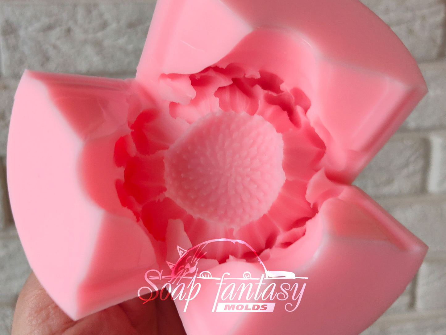 Sunflower (medium) silicone mold for soap making