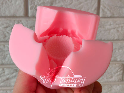 Sunflower (medium) silicone mold for soap making