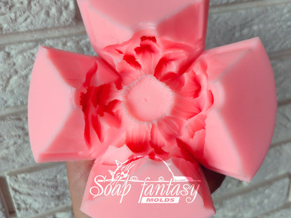 Sunny sunflower silicone mold for soap making