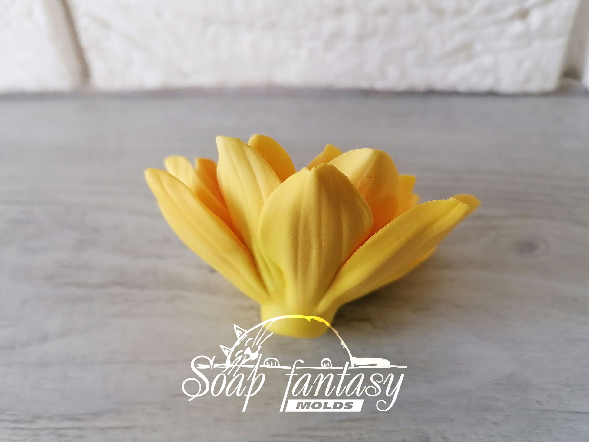 Sunny sunflower silicone mold for soap making