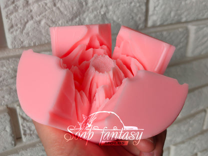 Sunny sunflower #2 silicone mold for soap making