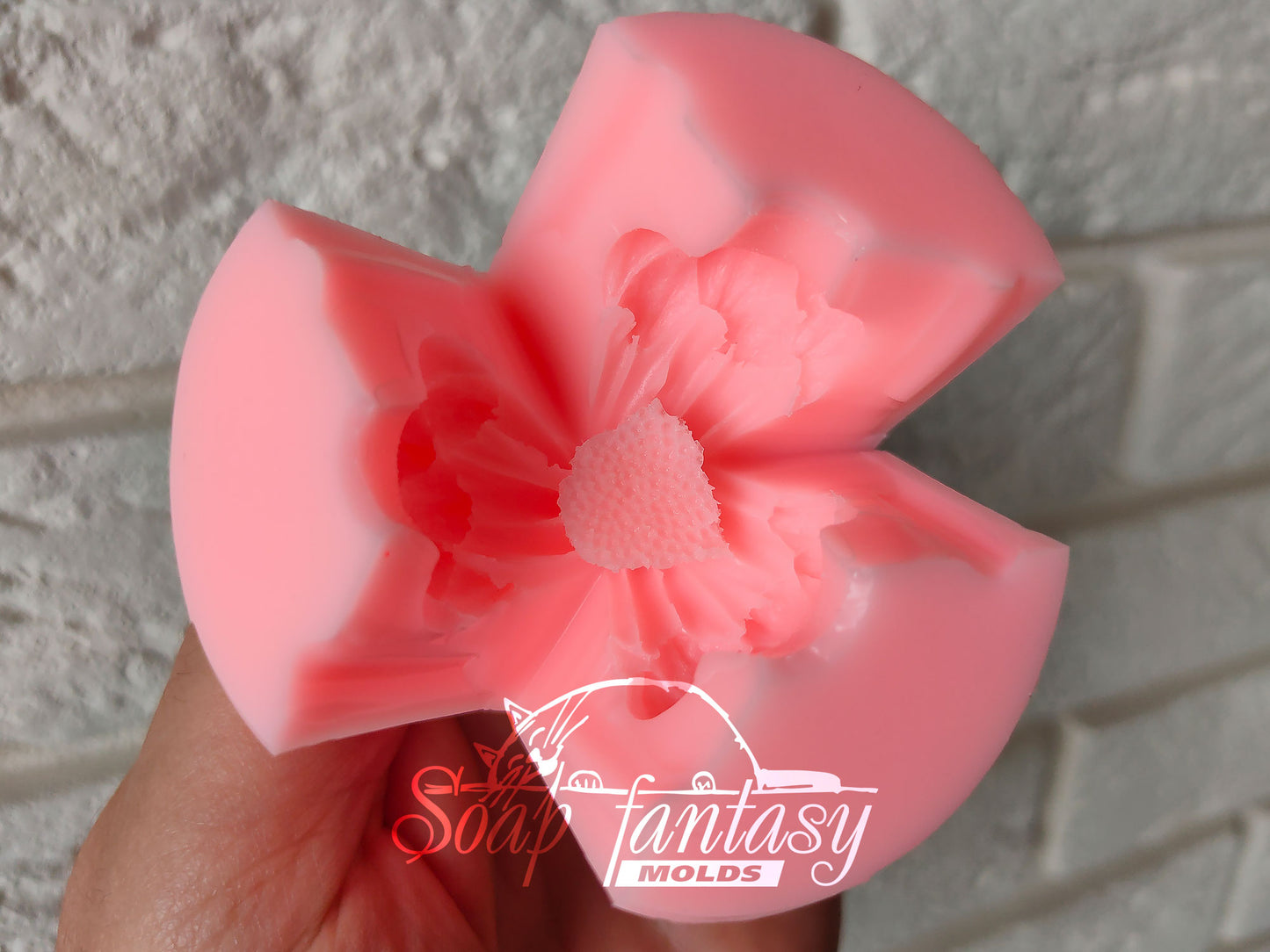 Sunny sunflower #4 silicone mold for soap making