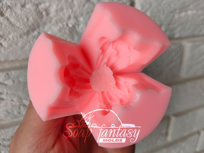 Sunny sunflower #4 silicone mold for soap making