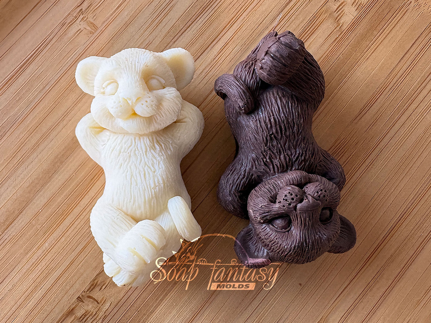 Food grade chocolate mold The Tiger Cub is Resting