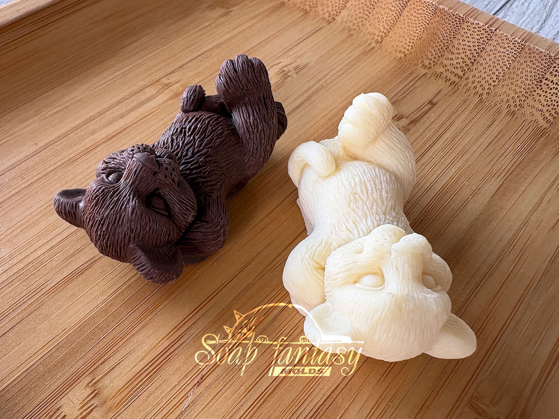 Food grade chocolate mold The Tiger Cub is Resting