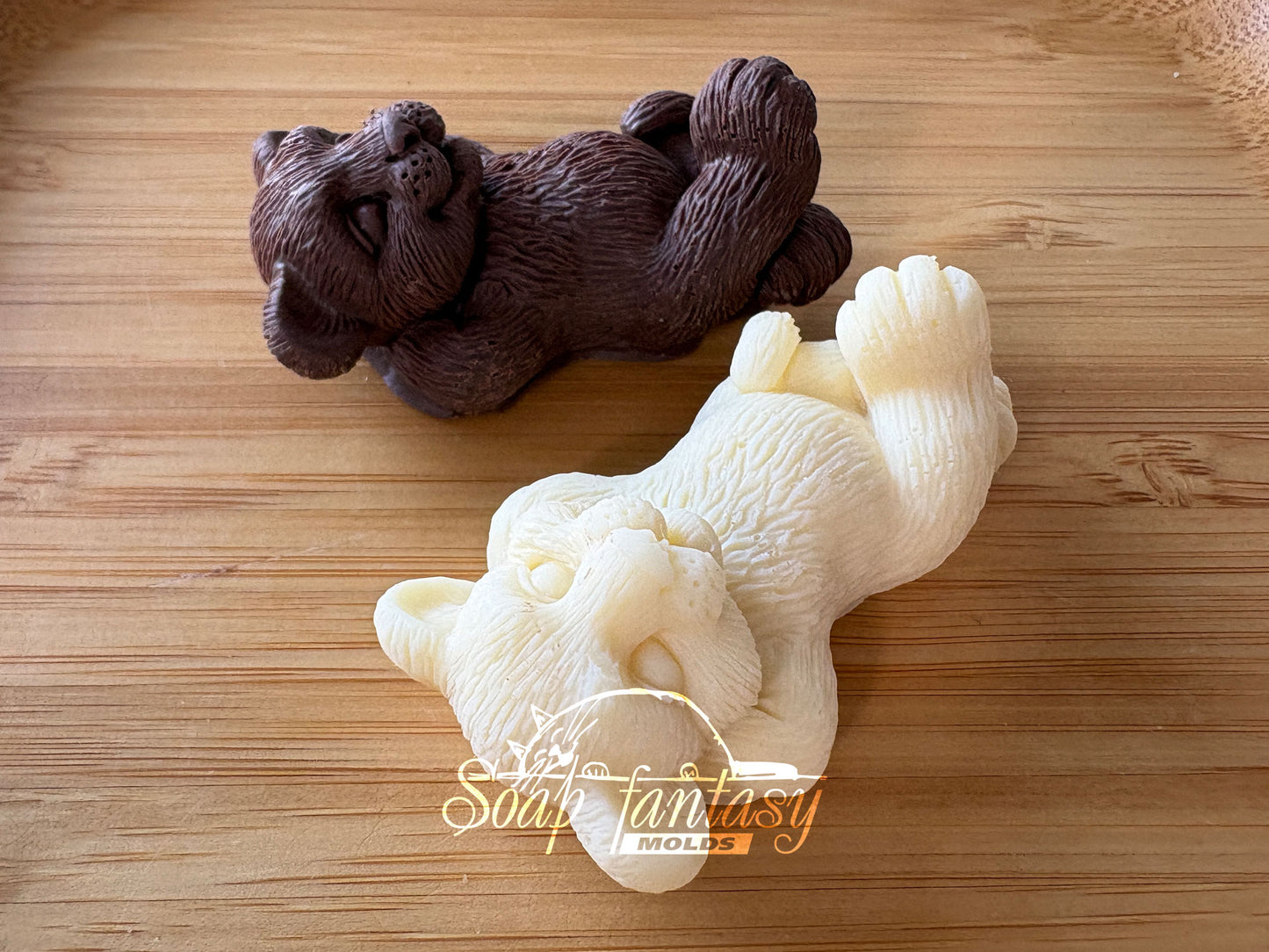 Food grade chocolate mold The Tiger Cub is Resting