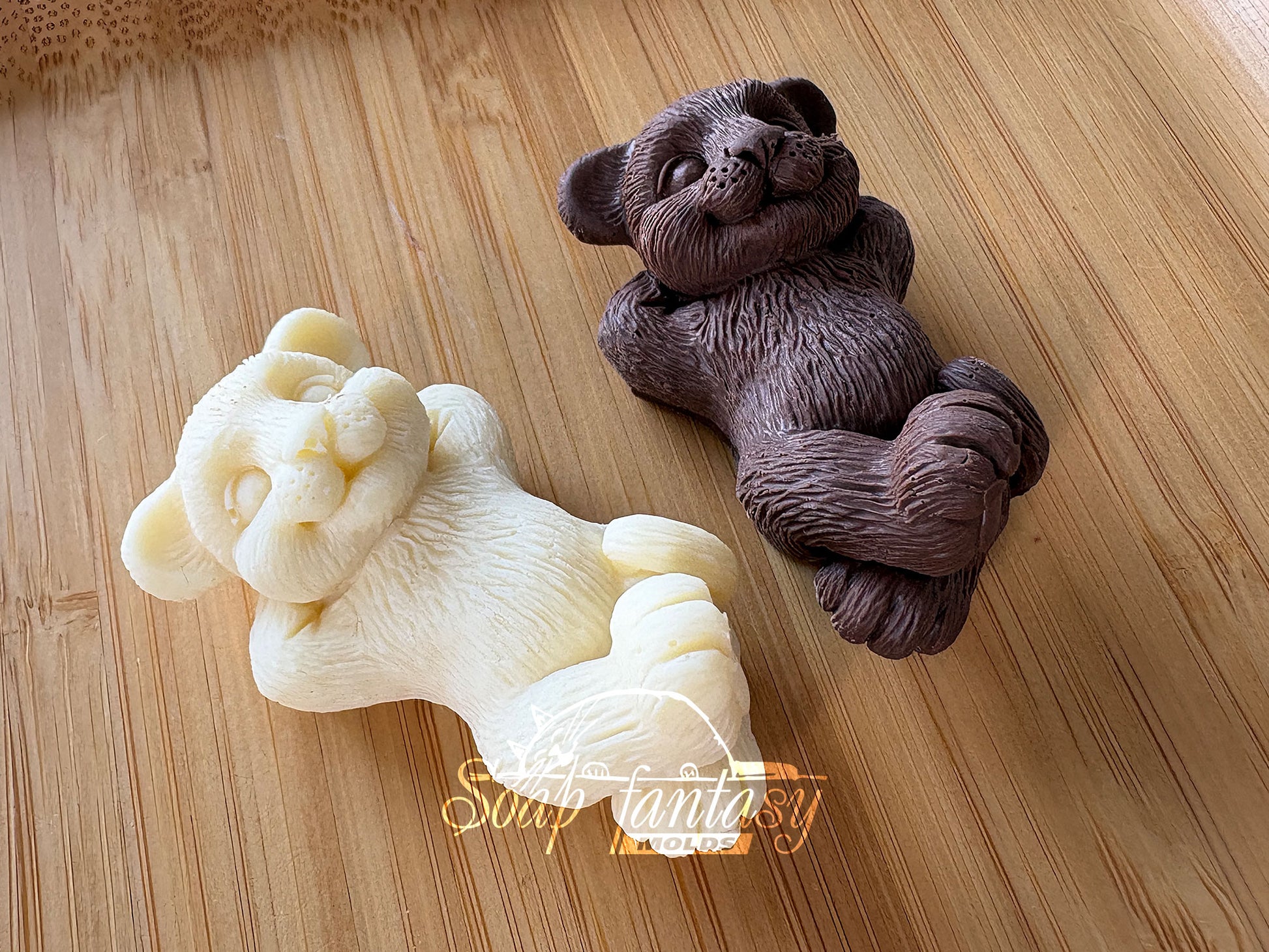 Food grade chocolate mold The Tiger Cub is Resting