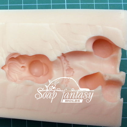 Little unicorn silicone mold for soap making