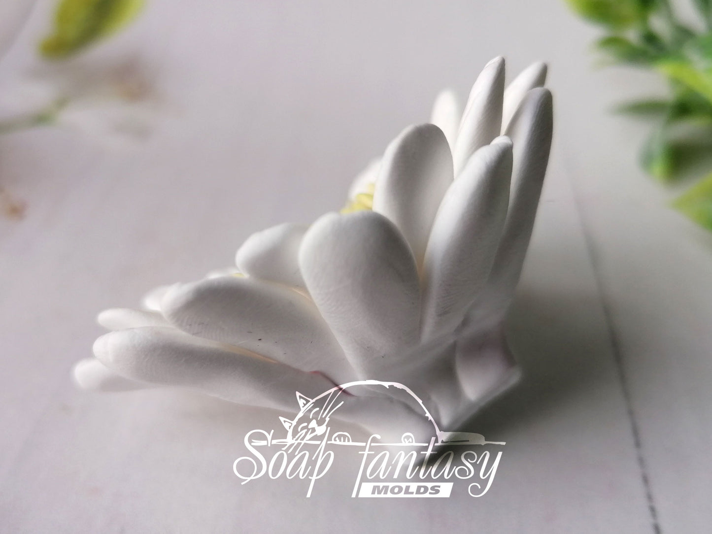 Mini chrysanthemum "Lucie" silicone mold for soap making
