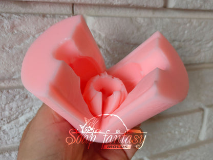 Crocus flower Silicone Soap Mold - for soap making, Craft & Hobby