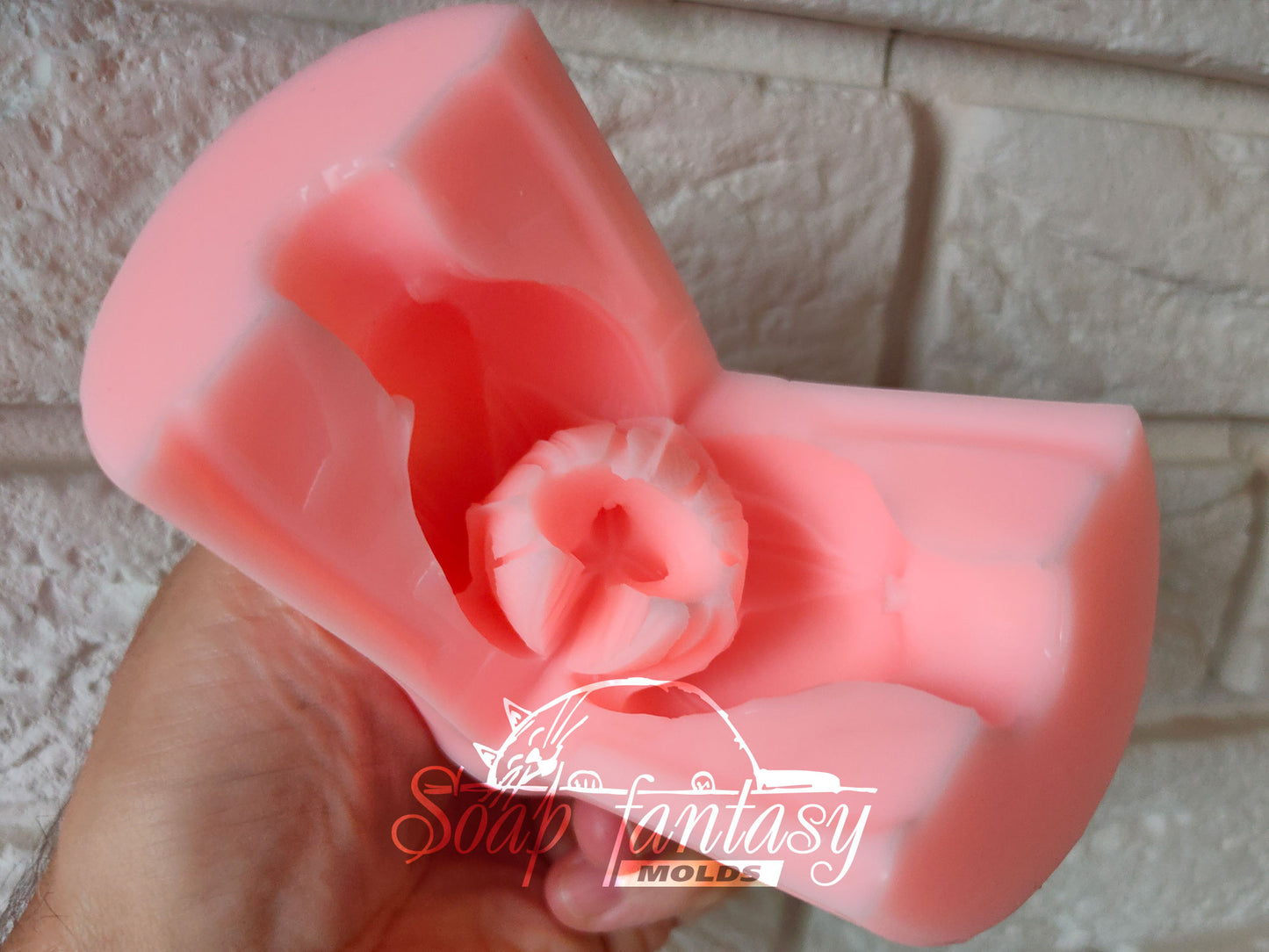 Crocus flower Silicone Soap Mold - for soap making, Craft & Hobby