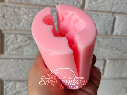 Two kindly cats Custom Silicone Mold
Realistic 3D Flower Soap Molds for soap making, Candle Molds for candle making and Resin Molds for Resin Art.