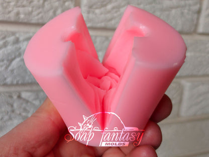 Rosebud "Esperanse" silicone mold for soap making