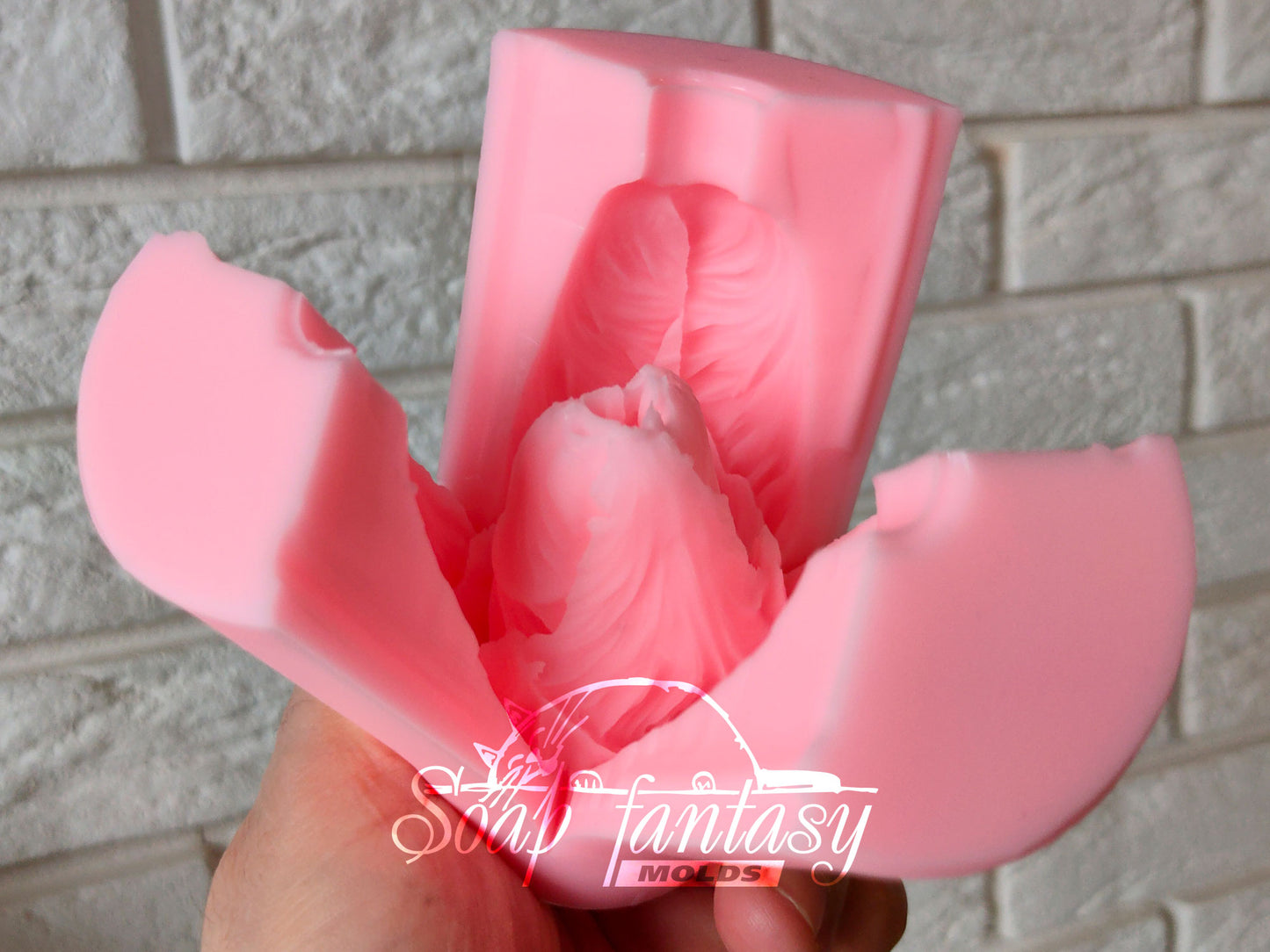 Parrot tulip silicone mold for soap making