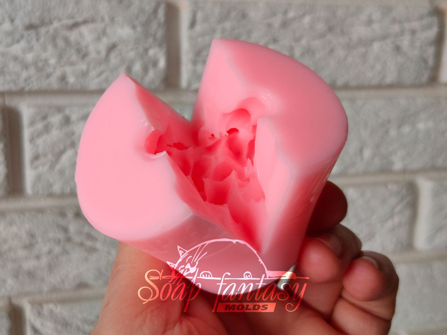Hydrangea flower (mini) silicone mold for soap making