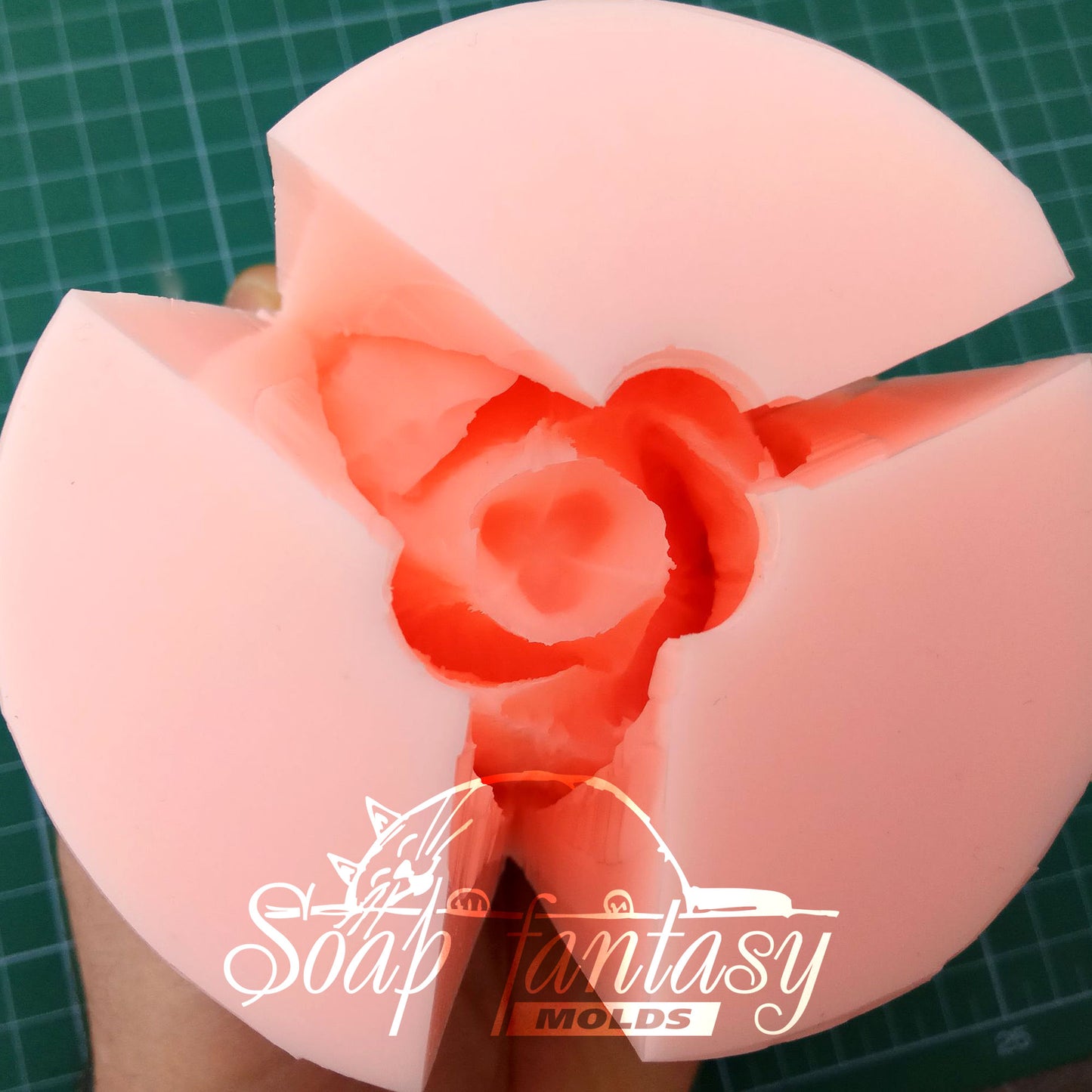 Terry tulip silicone mold for soap making