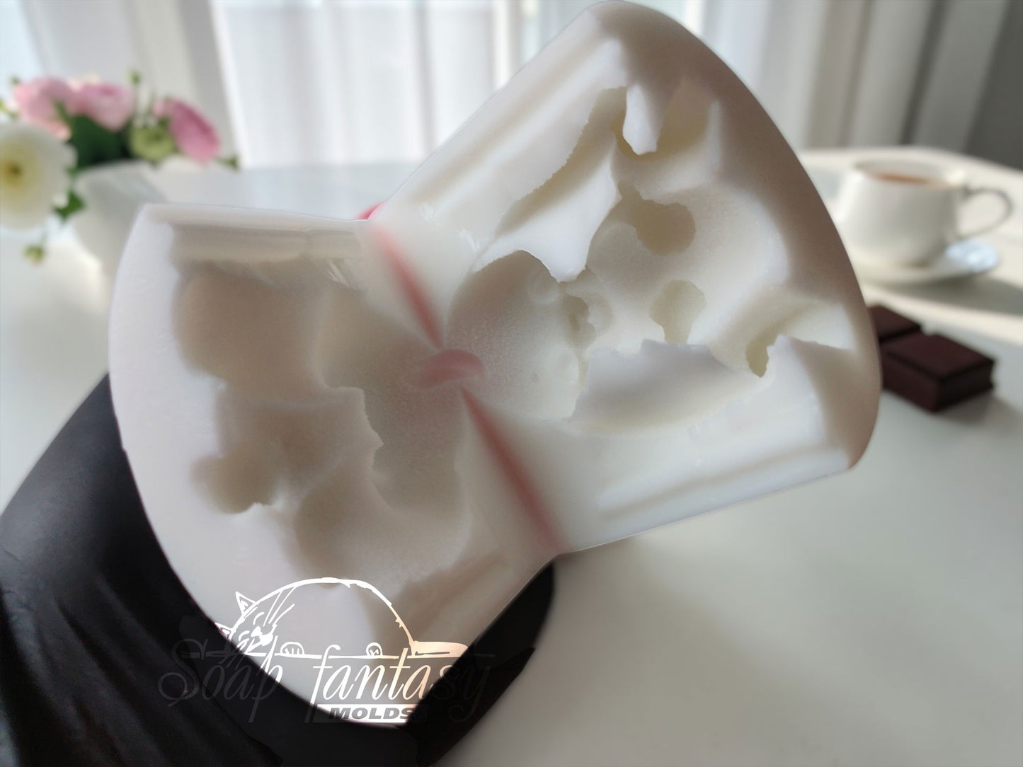 3D Easter Bunny Chocolate Mold, Rabbit Silicone Mold, Food Grade Mold for Chocolate & Fondant