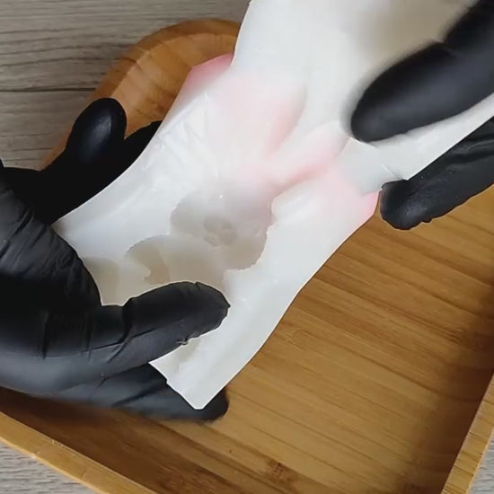 Chocolate Silicone Mold – Easter Bunny – Food Grade Silicone Mold for food art