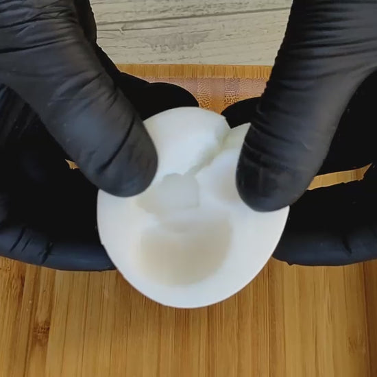 Food grade silicone 3D mold for Chocolate, Marshmallow, Candy & Fondant - Sleeping Tiny Mouse - Small Dessert Mold